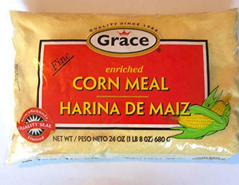 Grace Enriched Corn Meal Harina De Maiz 24Oz