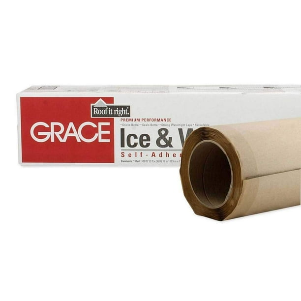Grace Ice & Water Shield Roofing Underlayment 36 in. x 75 ft. (225 sq