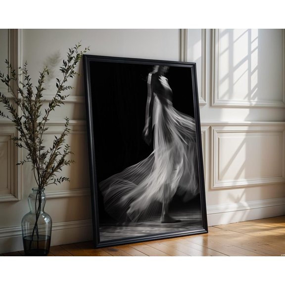 Grace In Motion Dance Photography Wall Art Decor Unframed Paper Print