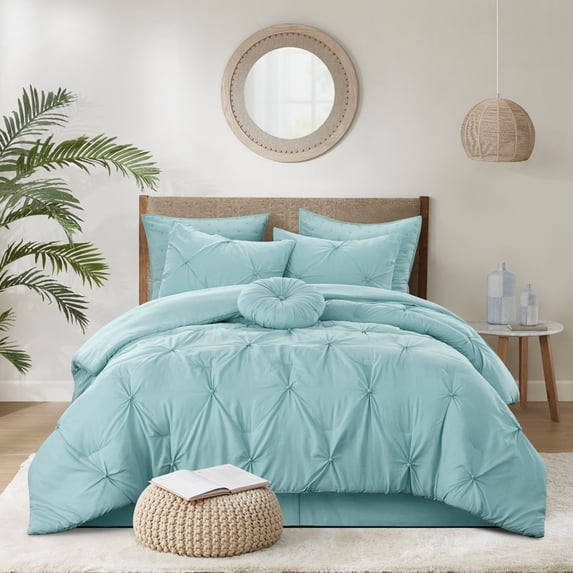 Grace Living Darion 7pc King/California King Comforter Set, Blue