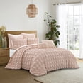 thumbnail image 1 of Grace Living Emilyn 7pc King/California King Duvet Set, Blush, 1 of 8