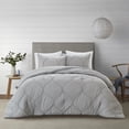 thumbnail image 1 of Grace Living Tylen 2pc Twin/Twin XL Comforter Set, Grey, 1 of 6