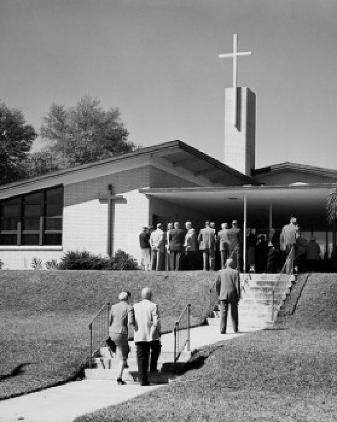 Grace Lutheran Church Lakeland Florida USA Canvas Art - (18 x 24)