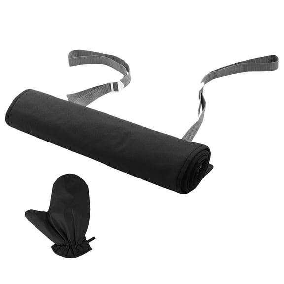 Grace Over The Door Ironing Board with Heat Resistant Glove Vertical Clothes Steamer Pad Portable Over Door Ironing Mat for Home Traveling