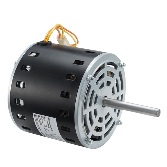 Grace Paws 1/2HP Furnace Blower Motor, 208/230V 2.7Amps, 1075RPM 5 Speeds, CW/CCW Rotation, 48 F