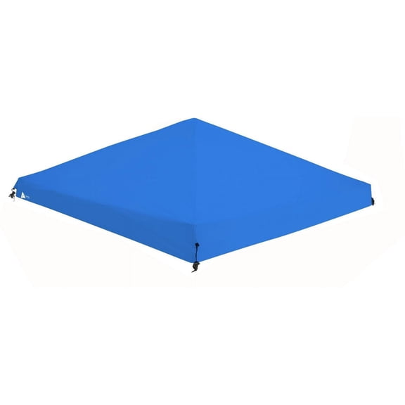 Grace Paws 10' x 10' Instant Slant Leg Pop up Canopy Replacement Top Shading Cover, Blue