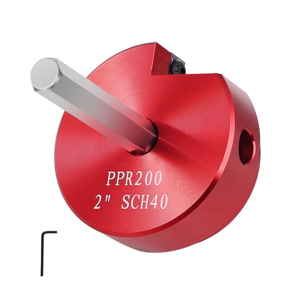 Grace Paws 2 In PVC Pipe Reamer, Aluminum Alloy, PVC Pipe Fitting Saver, for Use with SCH 4