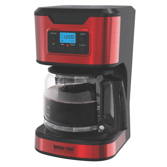 Grace Paws Better Chef Programmable 12-Cup Coffee Maker