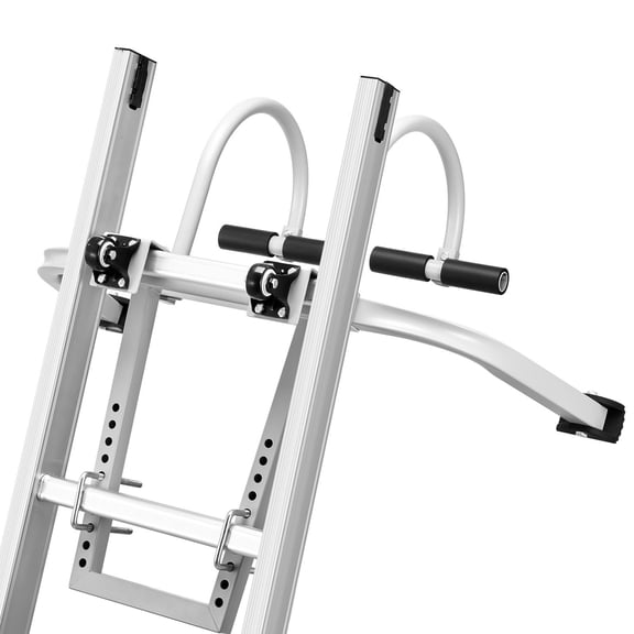 Grace Paws Ladder Stabilizer, 2 in 1 Extension Wall Ladder Standoff Hook, Roof Ridge Ladde