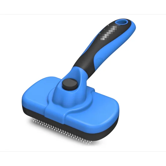 Grace Paws Self-Cleaning Slicker Brush, Professional Deshedding Tool for Dogs & Cats