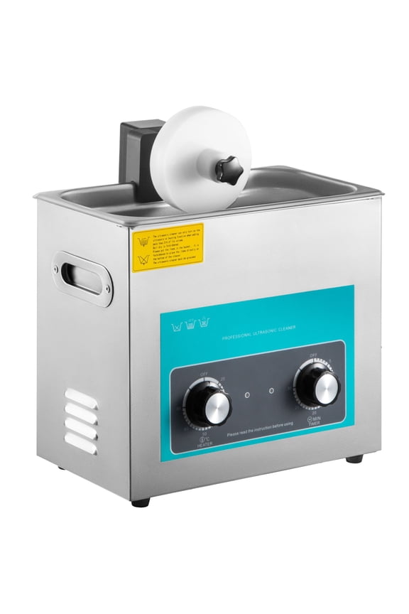 Ultrasonic Vinyl Record Cleaner 6L 40kHz Vinyl Ultrasonic Cleaning Machine Knob Contr