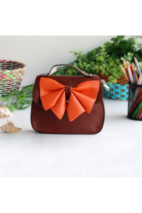 [Versatile Coffee] Colorful Leatherette Clutch Shoulder Bag Clutch Ca