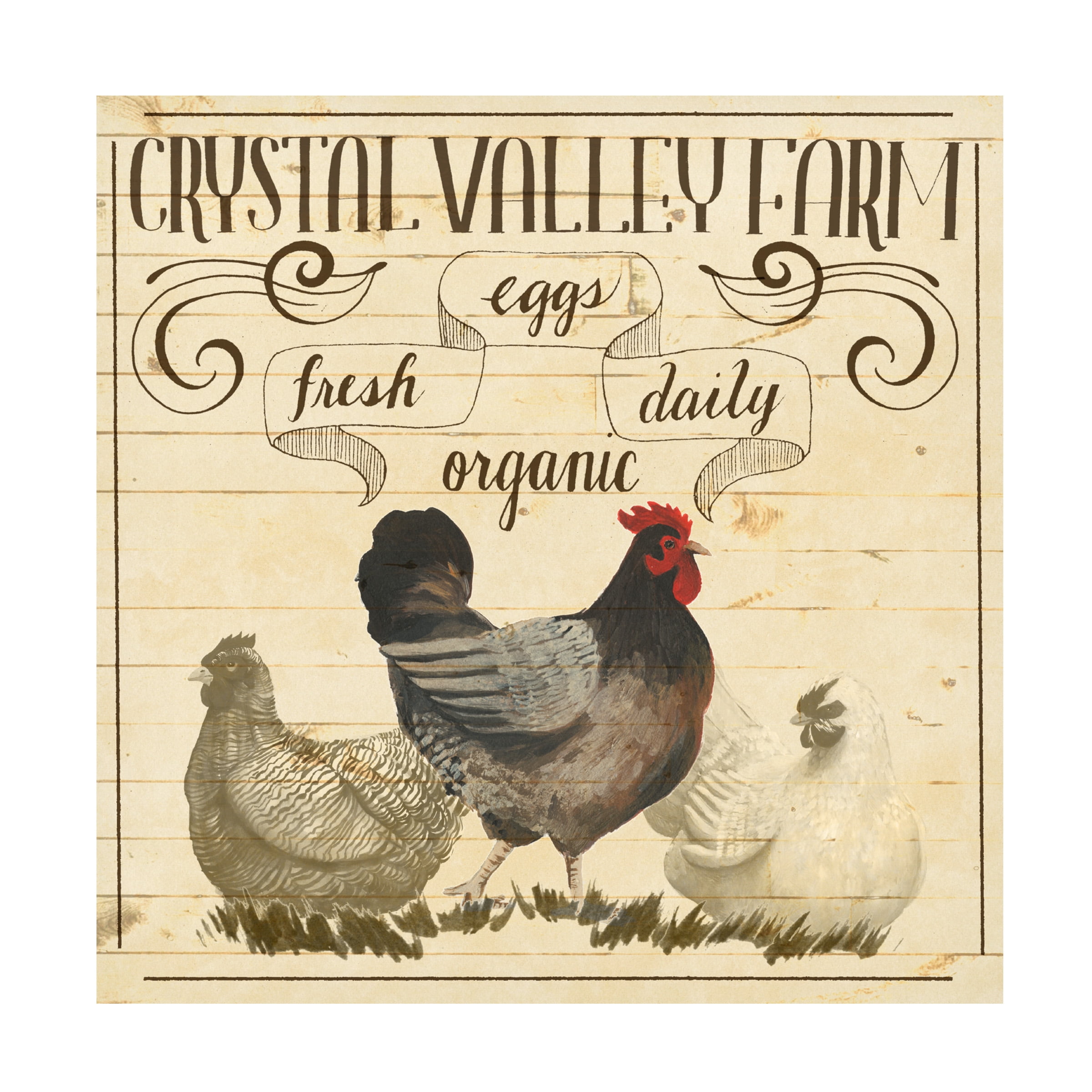 Grace Popp 'Animal Farm Collection II' Canvas Art