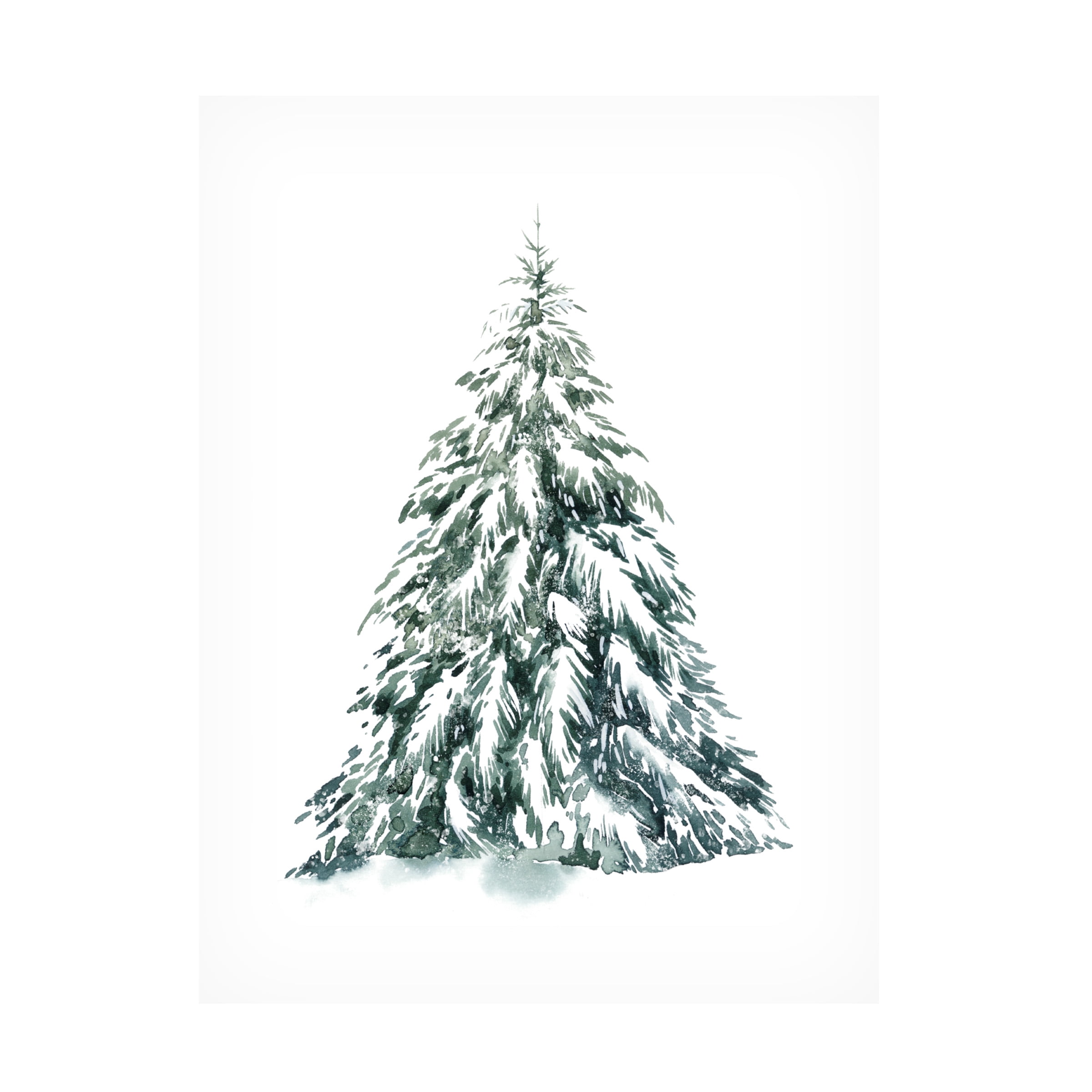 Grace Popp 'Blue Spruce I' Canvas Art