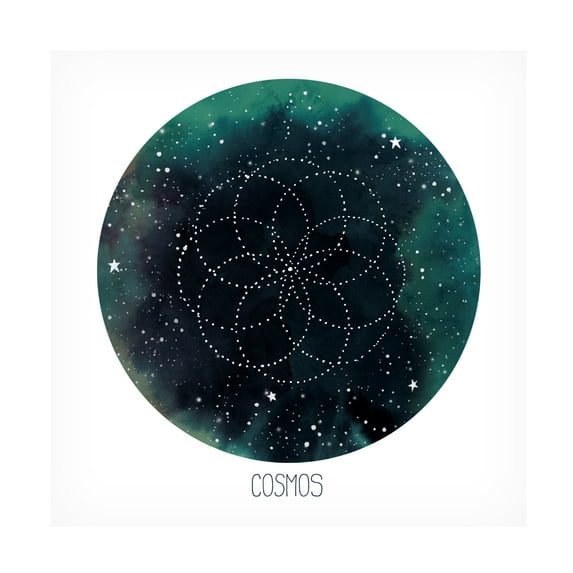 Grace Popp 'Celestial Orb III' Canvas Art