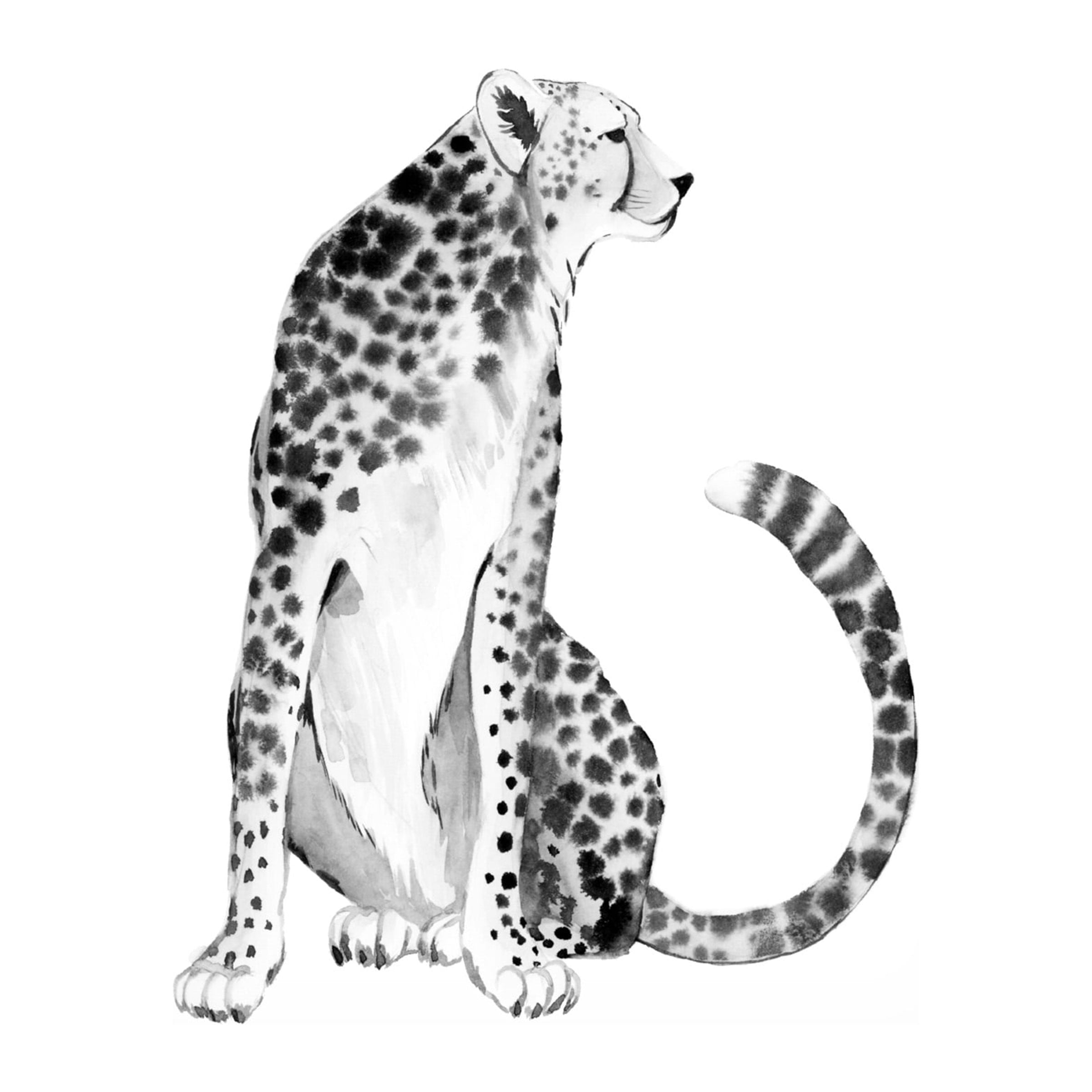 Grace Popp 'Chrome Cheetah I' Canvas Art
