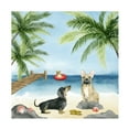 thumbnail image 1 of Grace Popp 'Dogs on Deck I' Canvas Art, 1 of 3