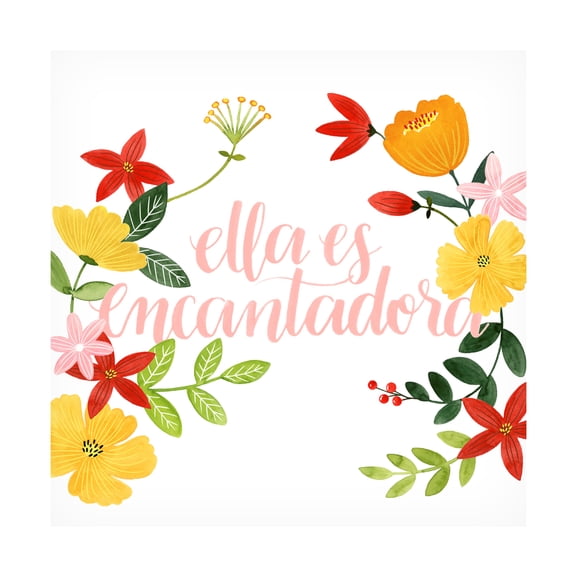 Grace Popp 'Encantadora I' Canvas Art