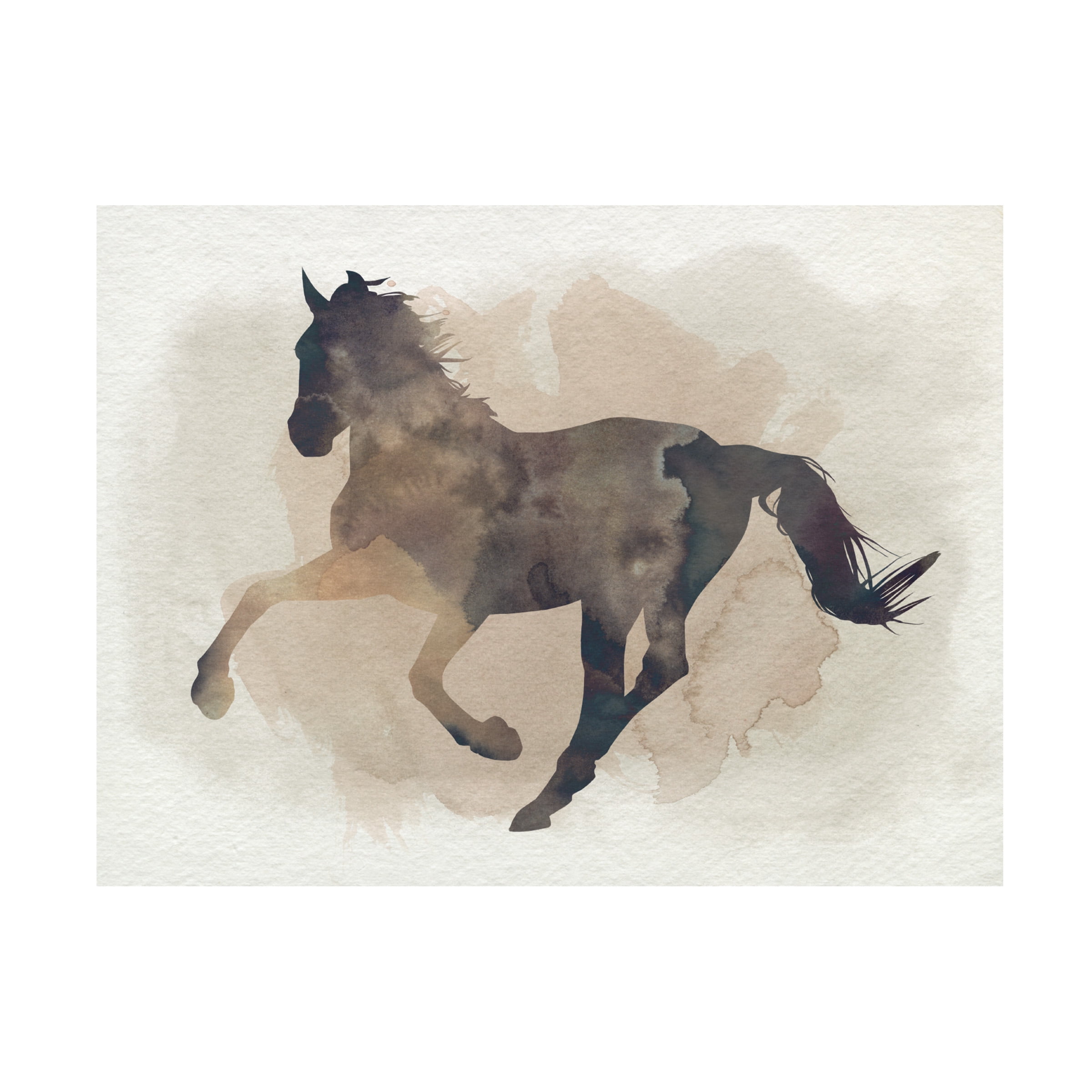 Grace Popp 'Galloping II' Canvas Art