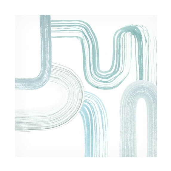 Grace Popp 'Gemstone Streams I' Canvas Art