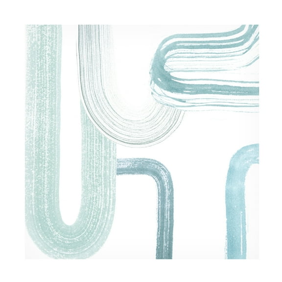 Grace Popp 'Gemstone Streams III' Canvas Art