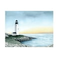 thumbnail image 1 of Grace Popp 'Lighthouse Bay I' Canvas Art, 1 of 3