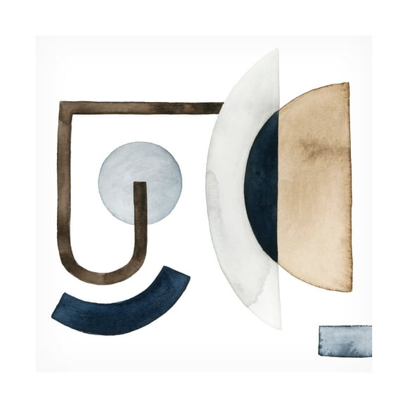 Grace Popp 'Moving Pieces I' Canvas Art