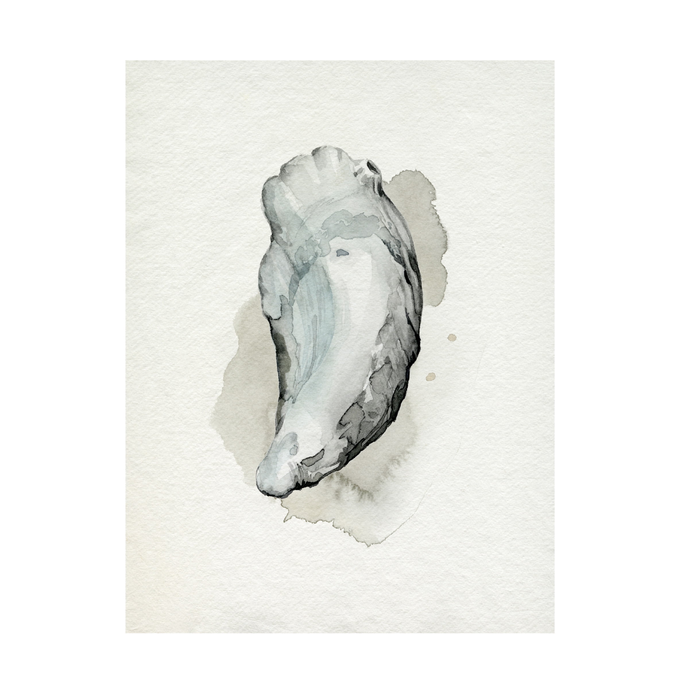 Grace Popp 'Oysters on the Bay II' Canvas Art