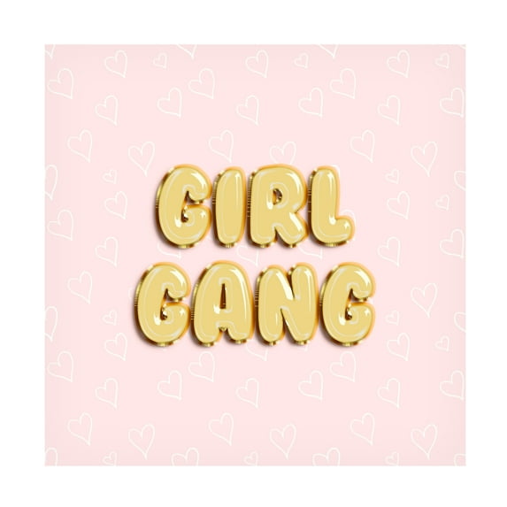 Grace Popp 'Pal entine I' Canvas Art