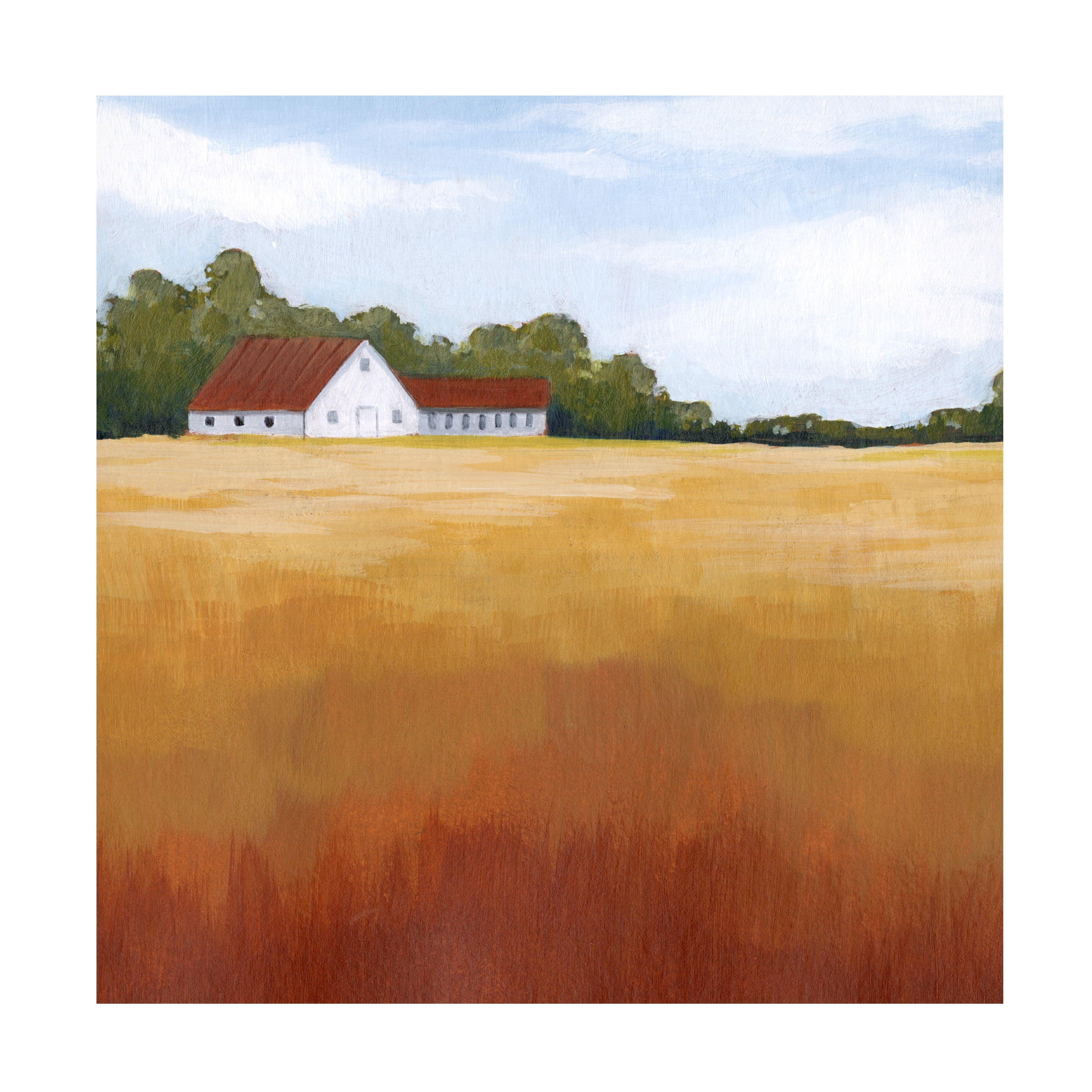 Grace Popp 'Prairie Premise I' Canvas Art