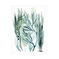Grace Popp 'Sea Leaves III' Canvas Art