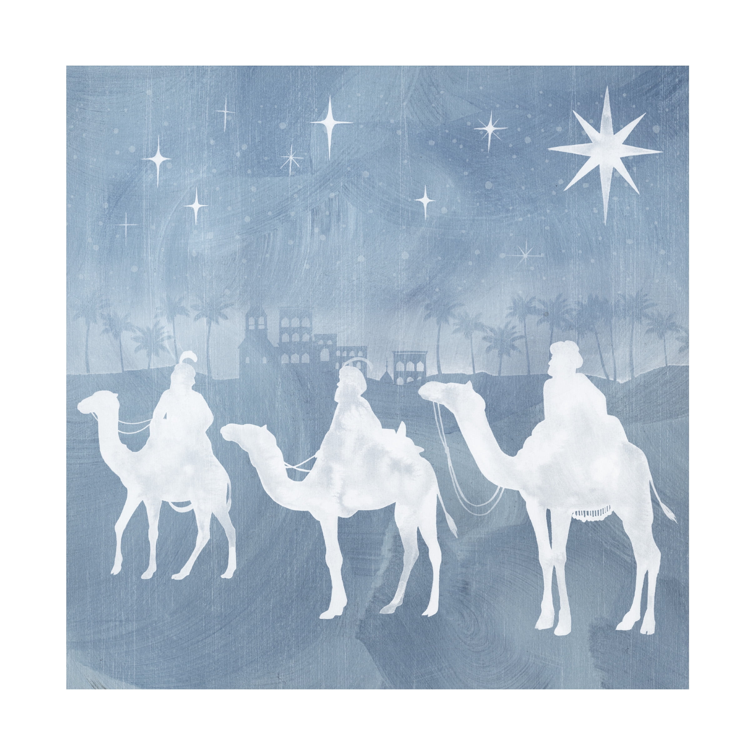 Grace Popp 'Star of Bethlehem II' Canvas Art