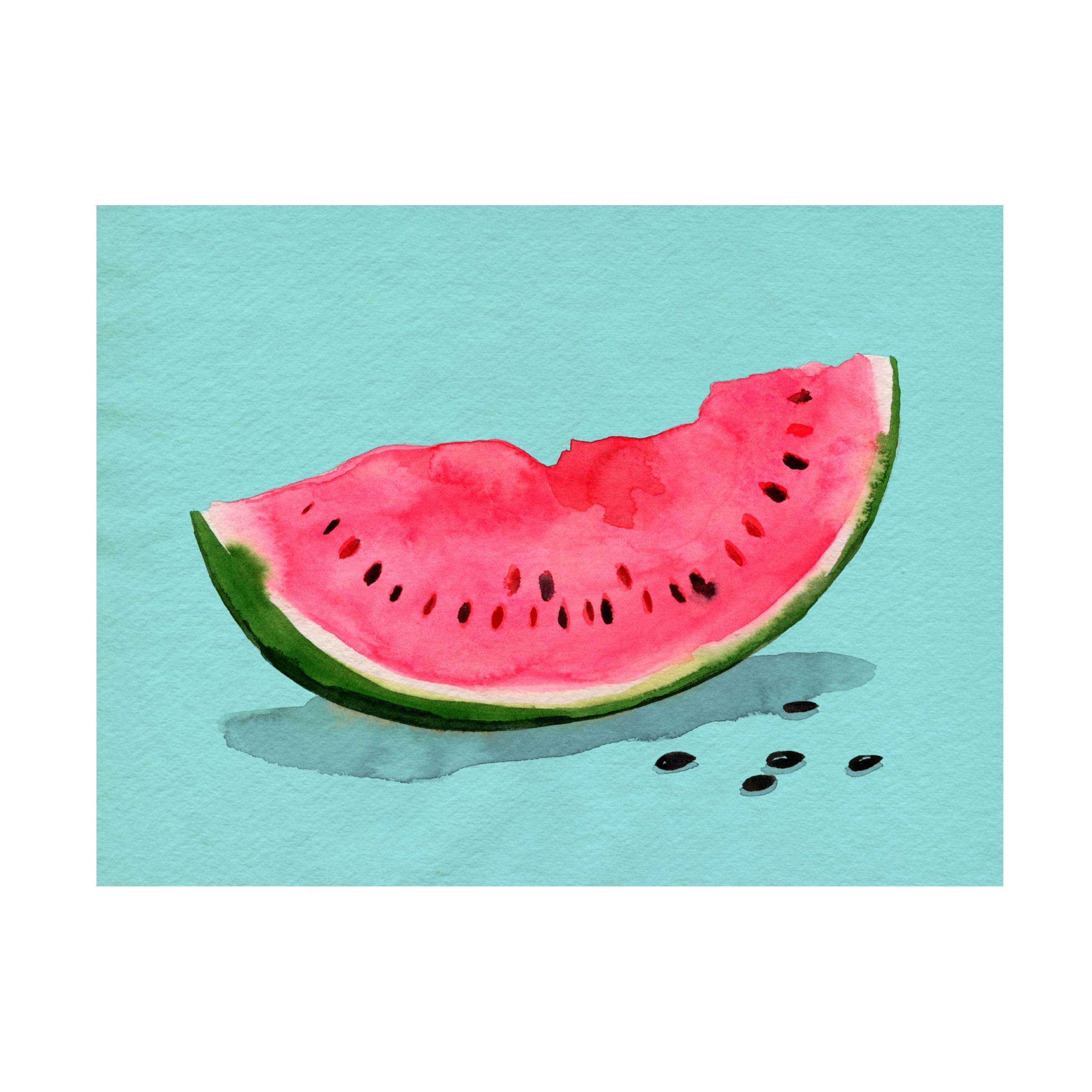 Grace Popp 'Summer Watermelon II' Canvas Art