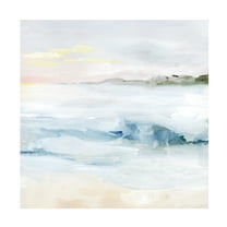 Grace Popp 'Surf at Dawn II' Canvas Art
