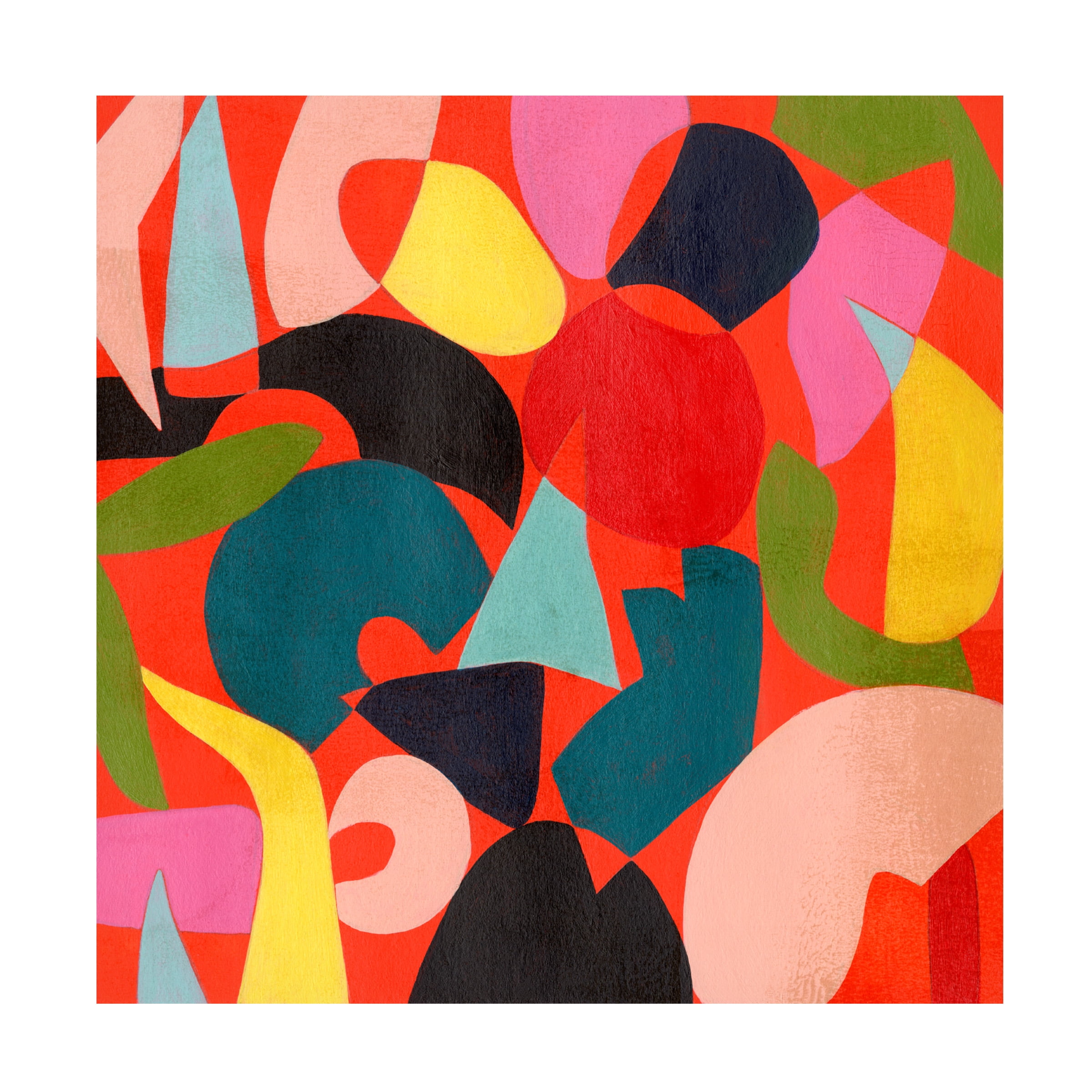 Grace Popp 'Tomato Prism II' Canvas Art