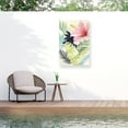 thumbnail image 1 of Grace Popp 'Tropical Punch I' Outdoor Canvas 24x24, 1 of 5