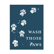 Trademark Fine Art Grace Popp Wash Your Paws I Canvas Wall Art - 14x19