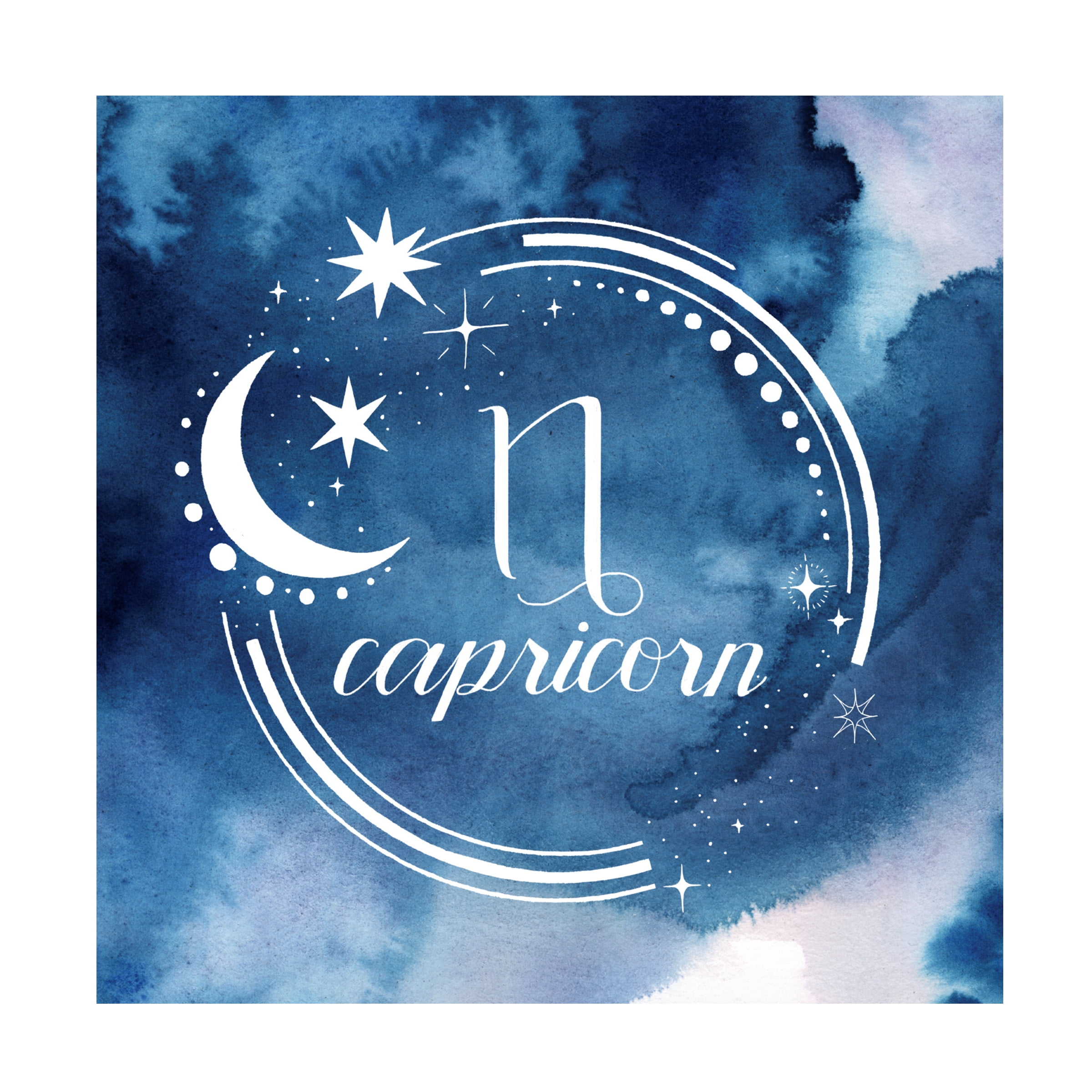 Grace Popp 'Watercolor Astrology X' Canvas Art