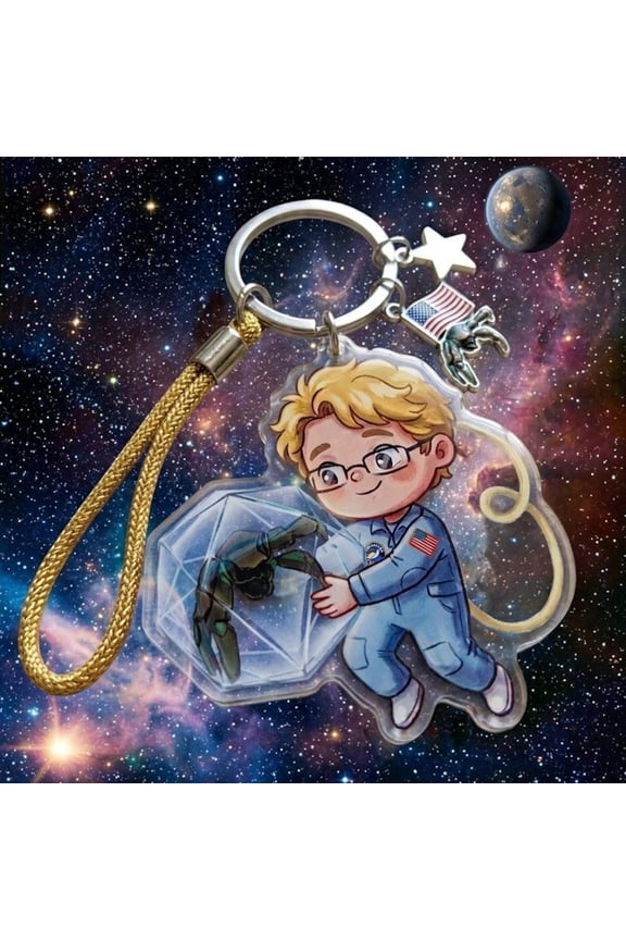 Grace Rocky Project Hail Mary Inspired Keychain charm, Sci Fi Novels Fandom Acrylic Keychain, Fanart Gift, Trending Keychain