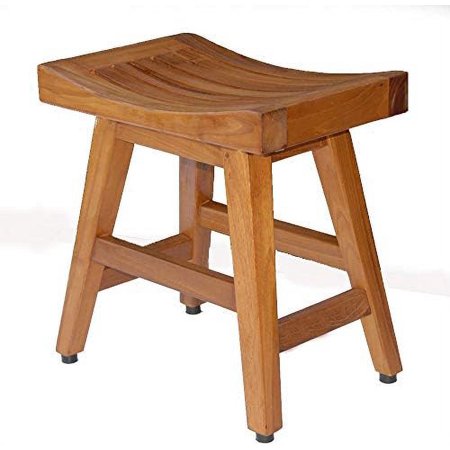 Grace Teak Shower Bench or Kitchen Bench Patio Chair Height Bench by