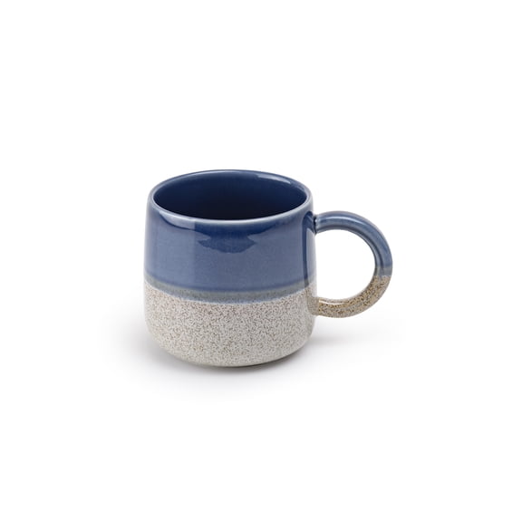 Grace Teaware Blue Stone Two-Tone 12oz Coffee Mug Potter's Studio