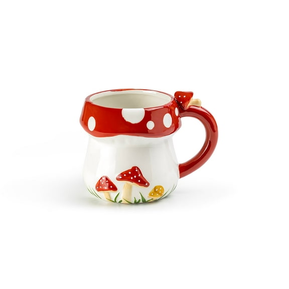 Grace Teaware Fairytale Red Mushroom 14oz Mug