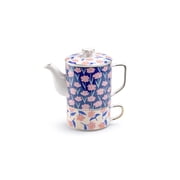 Grace Teaware Pink Blossom Tea/Coffee For One Set
