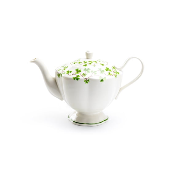 Grace Teaware Shamrock 32oz Fine Porcelain Teapot
