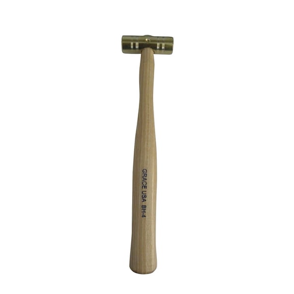 Grace USA 8 Ounce Brass Hammer