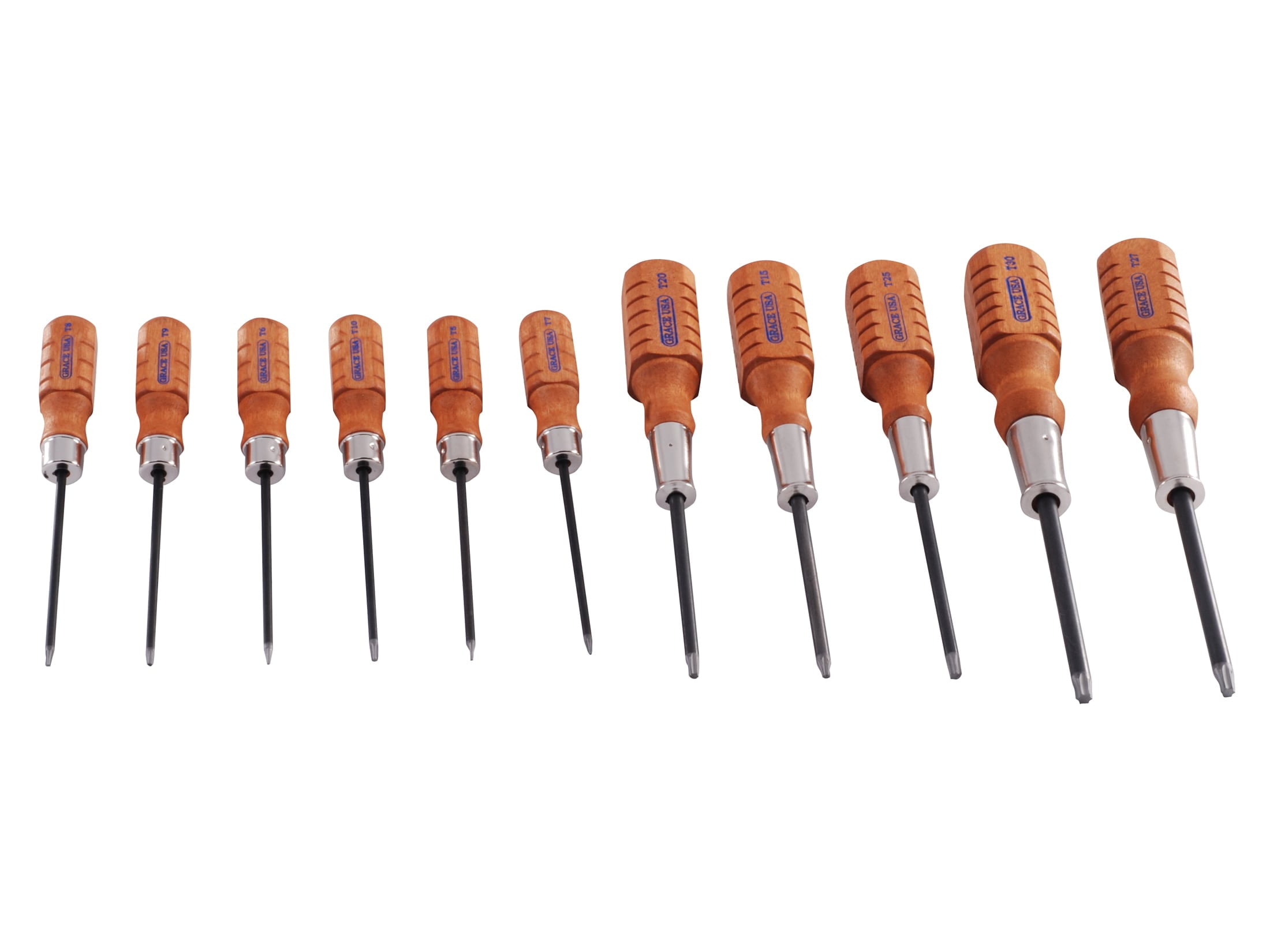 Grace USA Star Screwdriver Set - 11 pc. Set