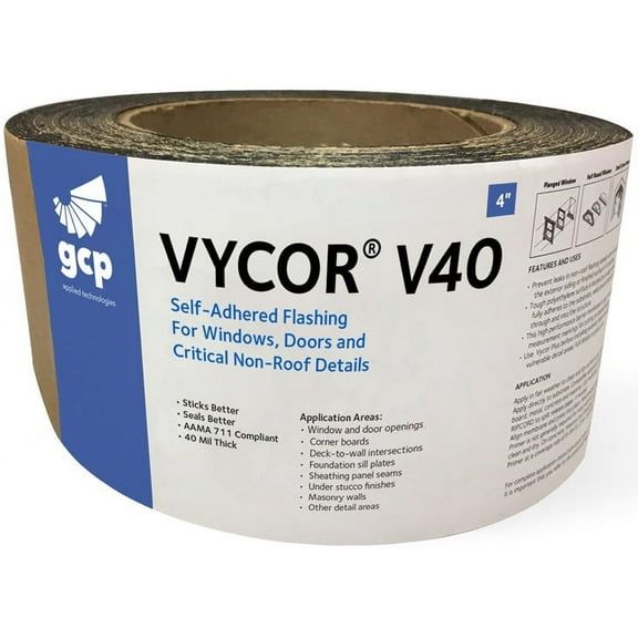 Grace Vycor V40 Self Adhered Flashing
