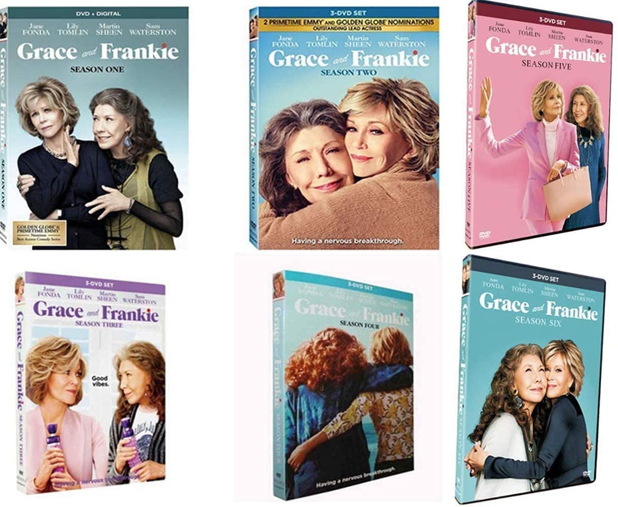 GRACE AND FRANKIE - COMPLETE SEASONS 1 & 2 sold *** BRAND NEW DVD BOXSET