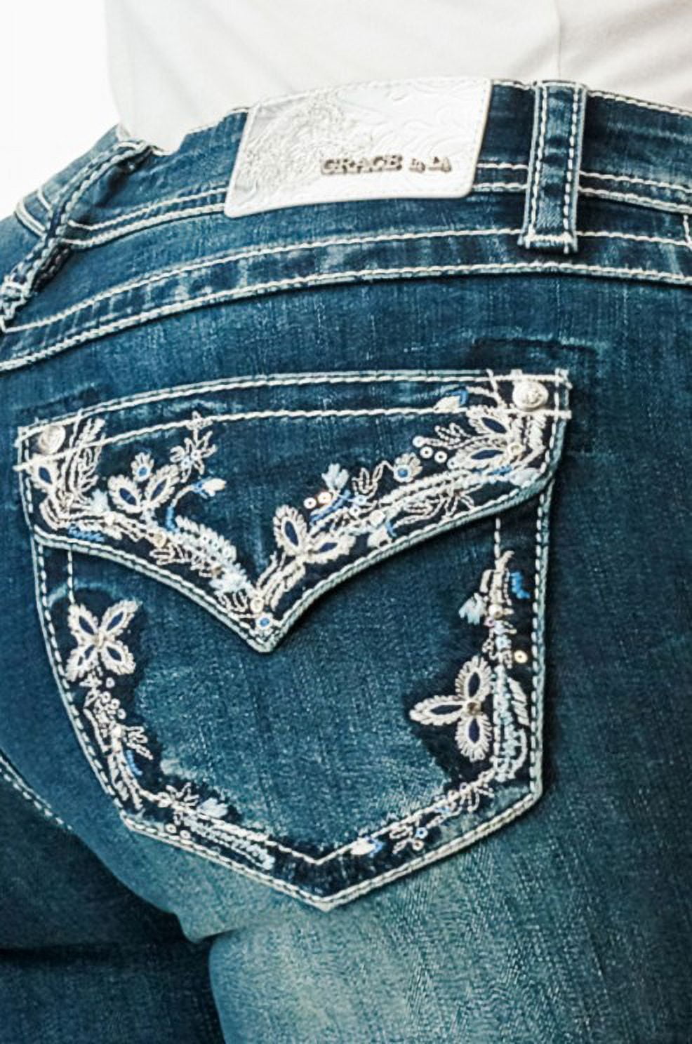 Bootcut Jean Aztec Women's Plus Size Embellished Jeans Grace