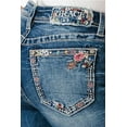 thumbnail image 1 of Grace in LA Mid Rise Embroidered Embellishment Jeans (Women's), 1 of 3